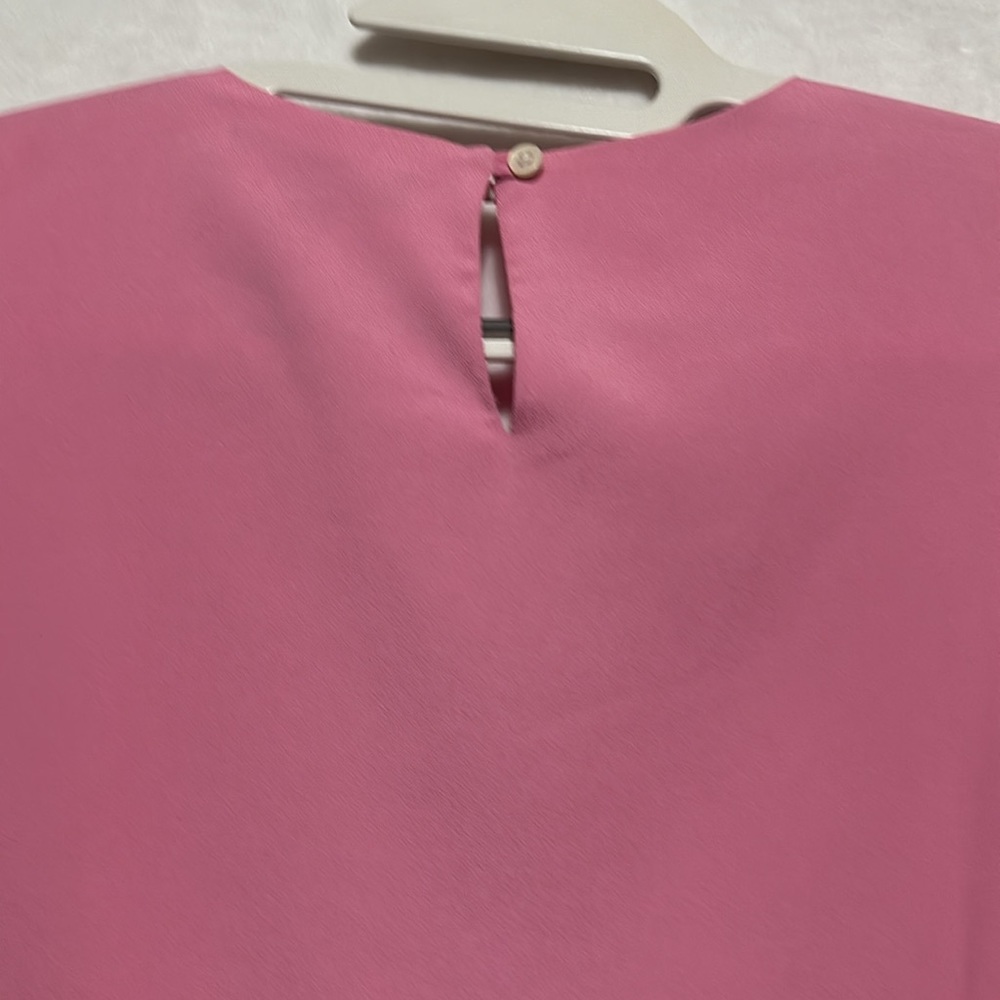 Lauren Ralph Lauren Women’s Pink Sleeveless Tank Top Size Medium - Picture 5 of 7